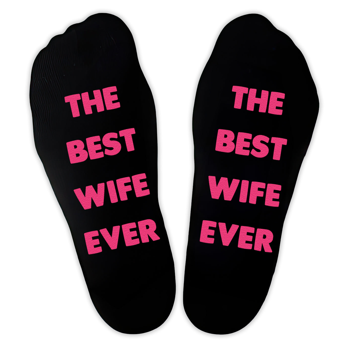 The Best Wife Ever - Printed Funny Socks